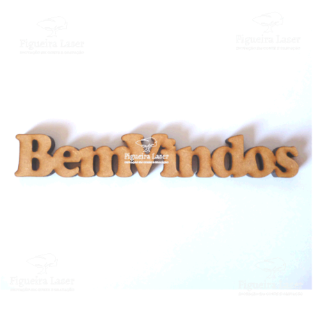 BemVindos - Decoração - MDF 12 mm