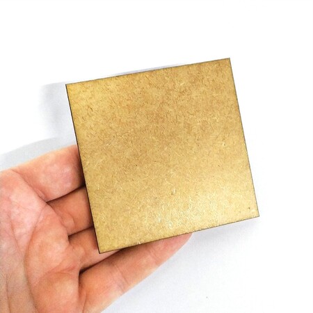 Porta Copo MDF 3 mm Crú 8 cm